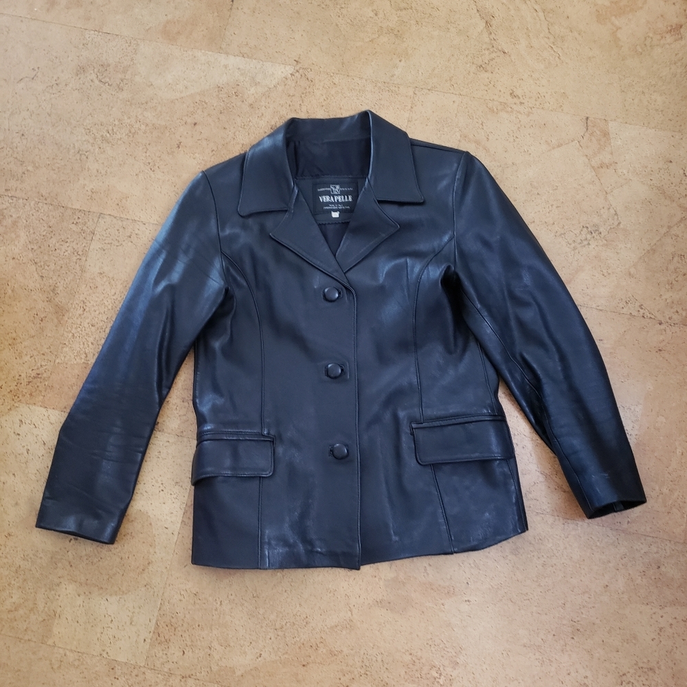 Vera Pelle Made In Italy Leather Men's 40